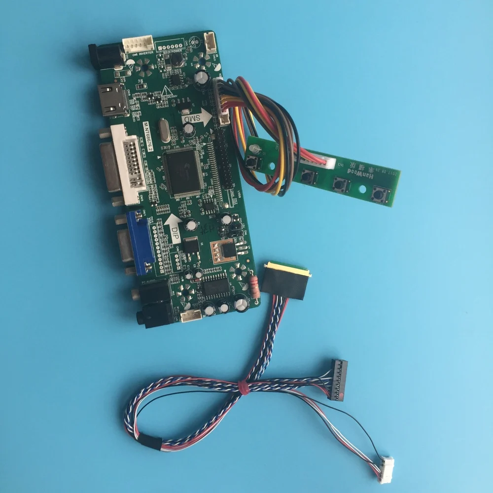 Комплект для B101AW06 V1 HW0A/HW1A/HW2A 1024X600 10 1 &quotM.NT68676 40pin AUO HDMI совместимый ЖК дисплей DVI