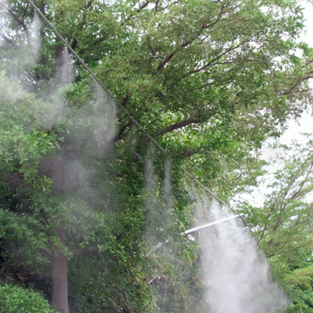 

Water Droplets Spray Drip Irrigation Kit 10 Meters Clubs Cool Down Flowers