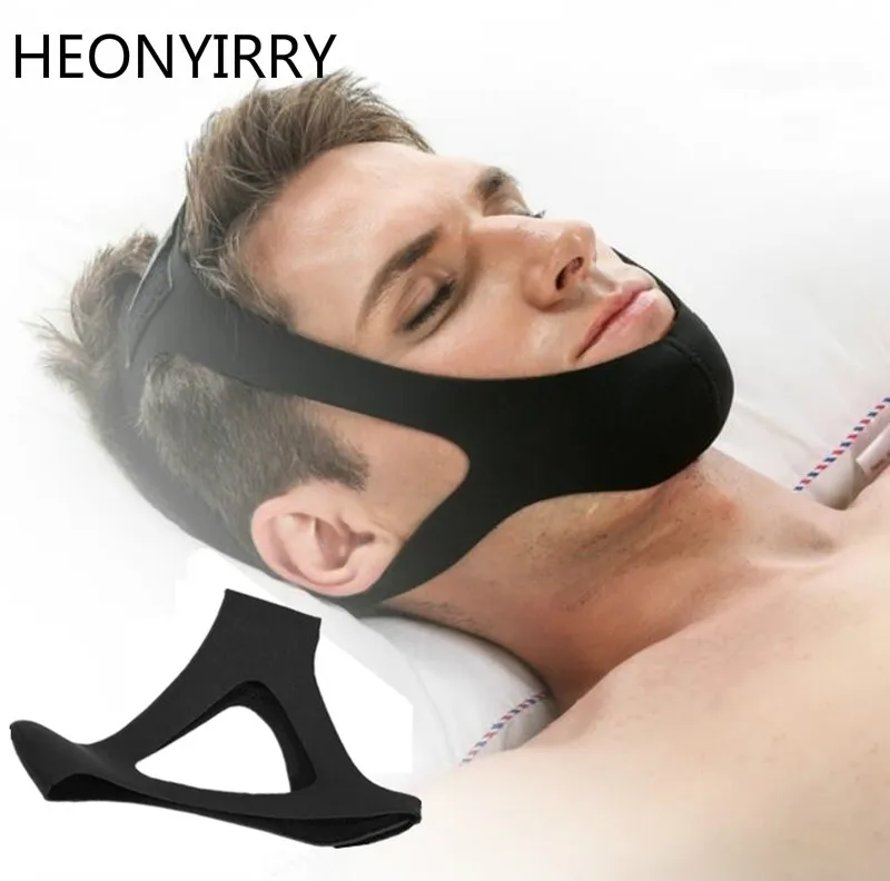 Anti Snore ремешок для подбородка стоп храп пояс приступ апное во время сна подбородник ремни для обувь для мужчин и женщин; ночь аппарат для сна инструменты маска реер