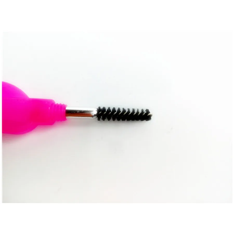 2 в 1 складные дамские инструменты для макияжа брови щетка-Расческа ресниц