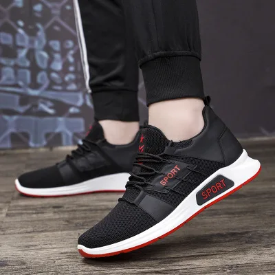 

Spring and autumn new men's trend sports wind single shoes fashion wild running shoes low-top casual Korean men's shoes PBX037