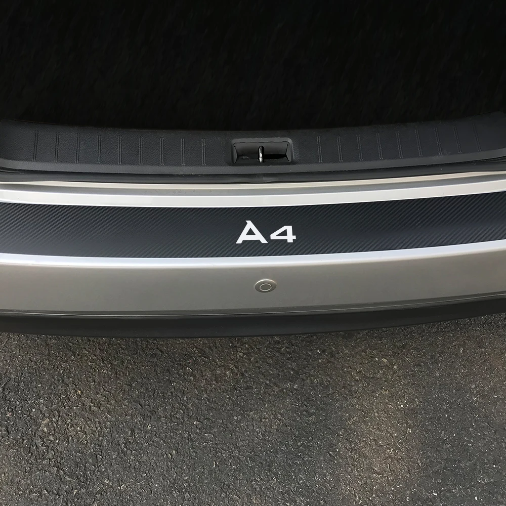 Автомобильная наклейка сделай сам из углеродного волокна для Audi A4 B5 B6 B7 B8 B9
