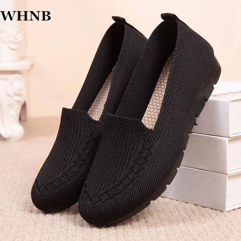 

Женская обувь на плоской подошве, лоферы, удобная женская дышащая сетчатая обувь без шнуровки, повседневная обувь для женщин, весна, 2021