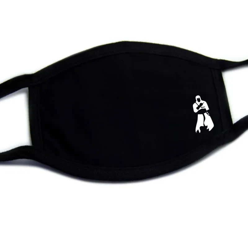 KZblack-5036 Assassin's Creed mask night lighting men's and women's autumn and winter animation game Tide cotton - Цвет: KZblack-5036