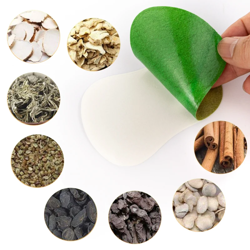 

16Pcs Wormwood Detox Patch Natural Herbal Plant Keep Warm Remove Dampness Improve Sleep Quality Stickers Foot Care Massage