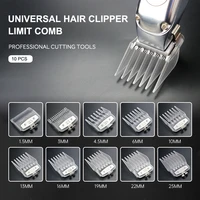 10 size electric trimmer guide combs professional accessories attachment hair cutting hair clipper limit comb hairdressing tools