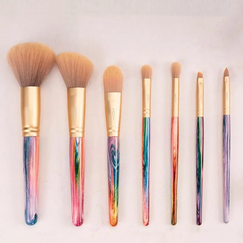 

7pcs Magical Color Makeup Brushes Set