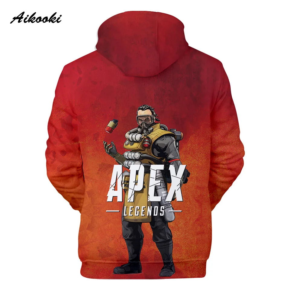 Лидер продаж 3D Apex Legends толстовки кофты для мужчин/худи для мальчика игра Apex Legends одежда известный бренд осень зима толстовка