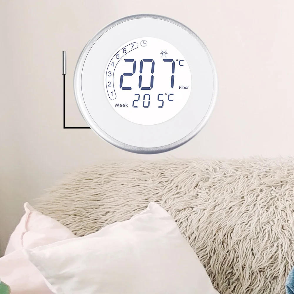 Цифровой термостат 16 А подогрев пола еженедельная программа электрический