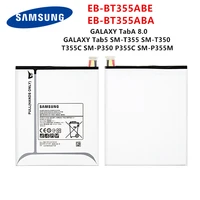 samsung orginal tablet eb bt355abe eb bt355aba battery for samsung galaxy taba 8 0 galaxy tab5 sm t355c t350 p350 p355cm t357w
