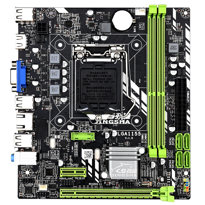 Материнская плата для настольного ПК computier H61 LGA1155 i7 i5 i3 поддержка процессора ddr3