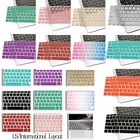 Пленка для клавиатуры ноутбука Apple Macbook Air 13, A1369, A1466Pro 13 дюймов, A1278, A1425, A1502Pro 15 дюймов, A1286, A1398Macbook, белая A1342