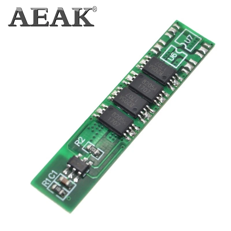 Защитная плата AEAK 1S 10A 3 7 V li ion BMS PCM для литий ионных батарей 18650|bms pcm|protection boardbattery