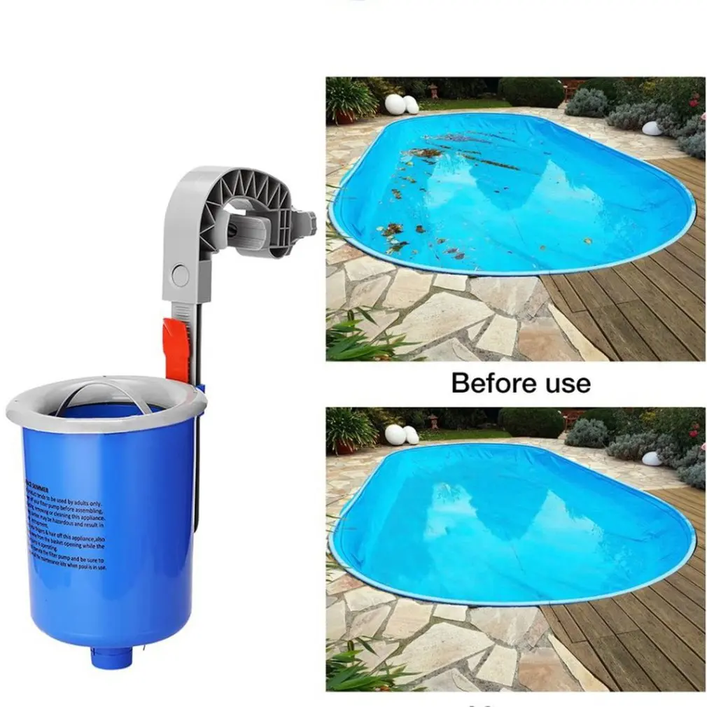 

Pool Surface Automatic Skimmer Basket Pool Automatic Skimmer Cleans Above Ground Pools For Pool Daily Care Skimmer Debris