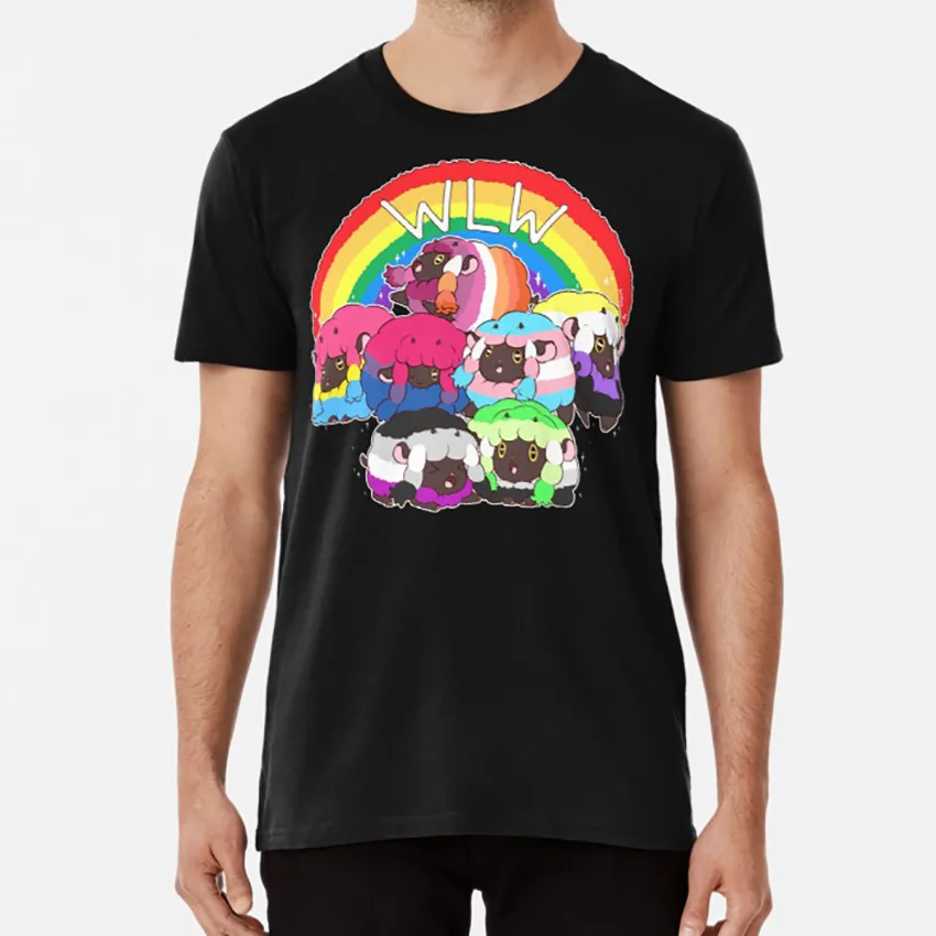 WooLooWoo Pride (все Wooloos) Футболка wooloo wlw pride gay для мужчин | Мужская одежда