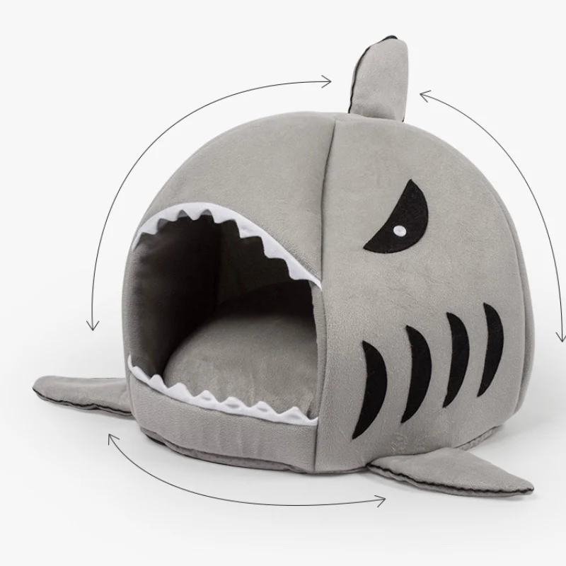 Cool Dinosaur Cat House Winter Warm Pet Dog Tent Home Kennel Summer Nest Soft Foldable Sleeping Mat Pad Supplies | Дом и сад