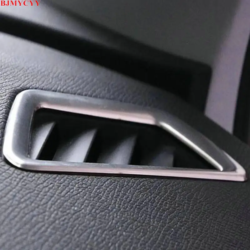 BJMYCYY для 2017 Peugeot 5008 3008 Нержавеющая Сталь автомобильный передний Кондиционер Выход