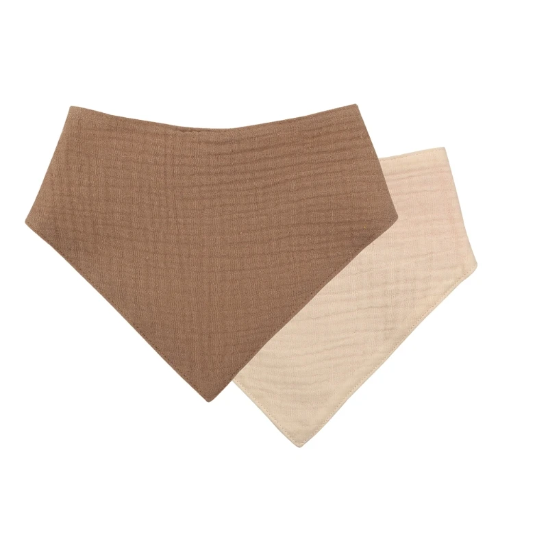 

Baby Cotton Bib Newborn Triangle Scarf Feeding Saliva Towel Bandana Burp Cloth A2UB