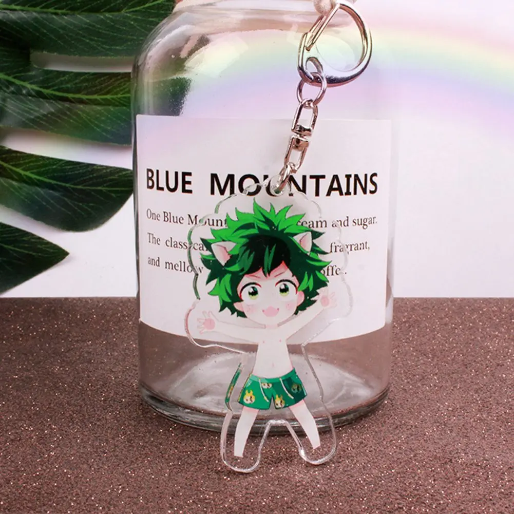 Прекрасный Японский Манга Swinsuit косплей аниме брелок прекрасный акриловый ключ