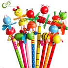 510 шт. ветряные мельницы животное кукла дизайн нетоксичный без свинца деревянные карандаши для школьников записи призHBдля рисования, игрушка ZXH