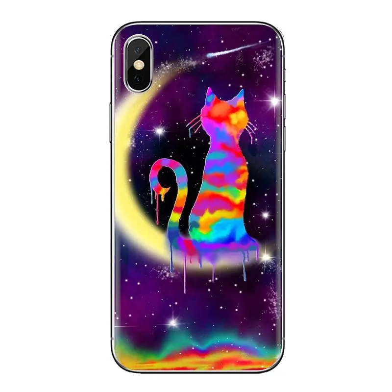 Красочные Кошки мягкие прозрачные чехлы для huawei P Smart Y6 P8 P9 P10 Plus Nova P20 Lite Pro Mini 2017
