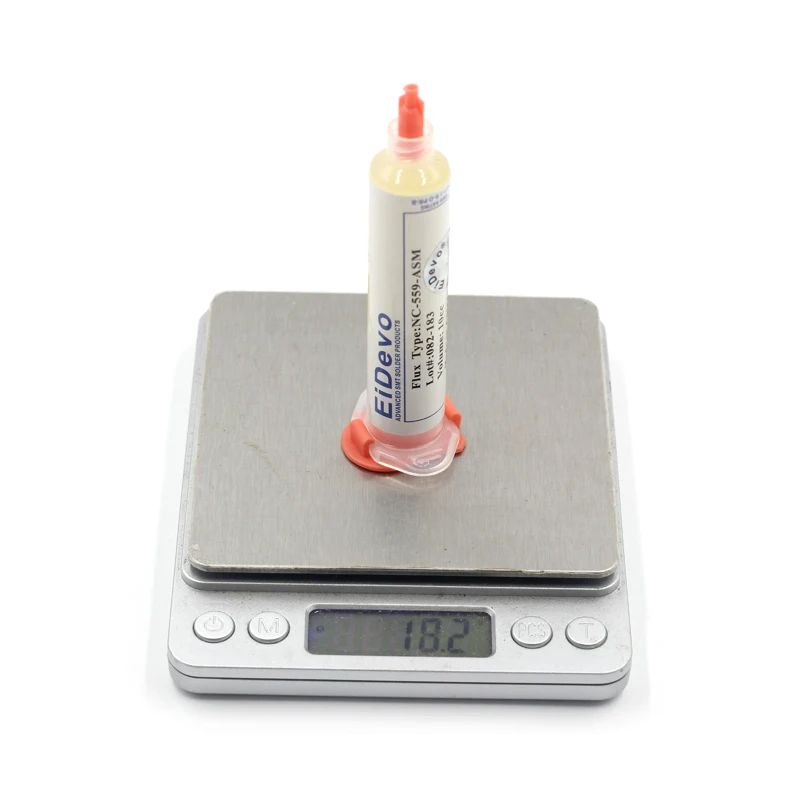 Паяльный флюс NC-559-ASM-UV 10cc паяльная паста 559 для пайки SMD BGA + иглы