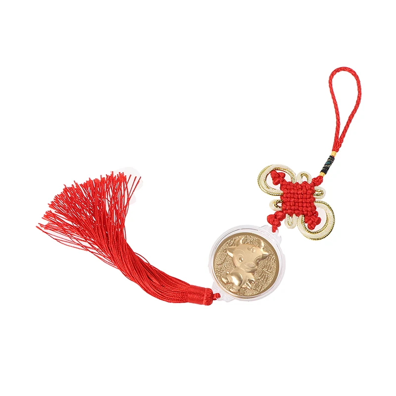 Новогодний подарок 2021 памятная монета быка коллекция монет художественное