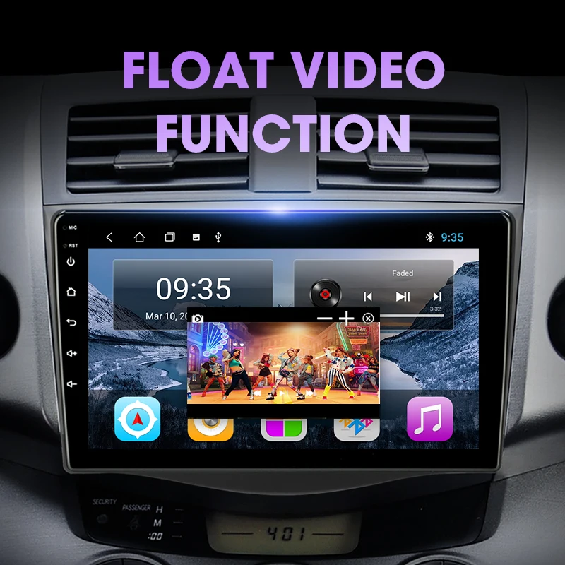 Vtopek 2G + 32G Android 9 0 автомобильный dvd-плеер для Toyota RAV4 Rav 4 2005-2013 Радио GPS навигация Wifi