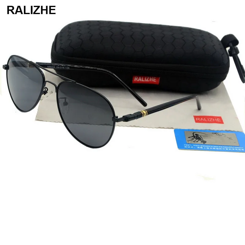 

Мужские солнцезащитные очки RALIZHE, брендовые дизайнерские очки для вождения, дня и ночи, модные поляризационные очки, роскошные солнцезащитн...