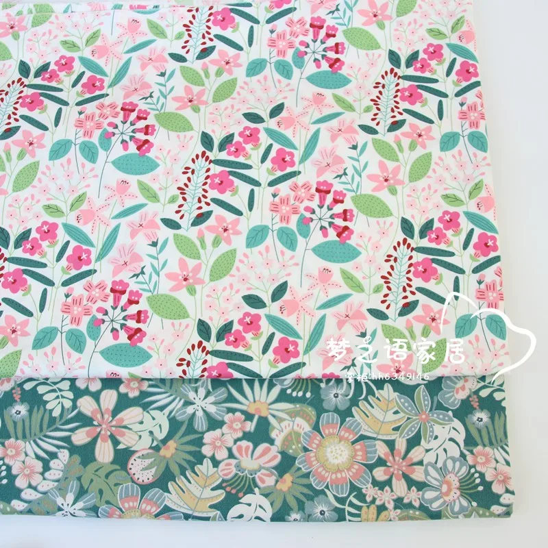 100% хлопок Twill Ткань для кролика платье малышки Игрушка Одежда домашний текстиль