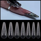 12060 шт. Типсы для ногтей быстрое строительство форма искусственные ногти Многоразовые прозрачные маникюрные инструменты для наращивания гель для ногтей