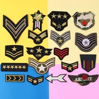 wholesale embroidered military patch stripe tactical patches for clothing backpack armband stripes morale clothes appliques