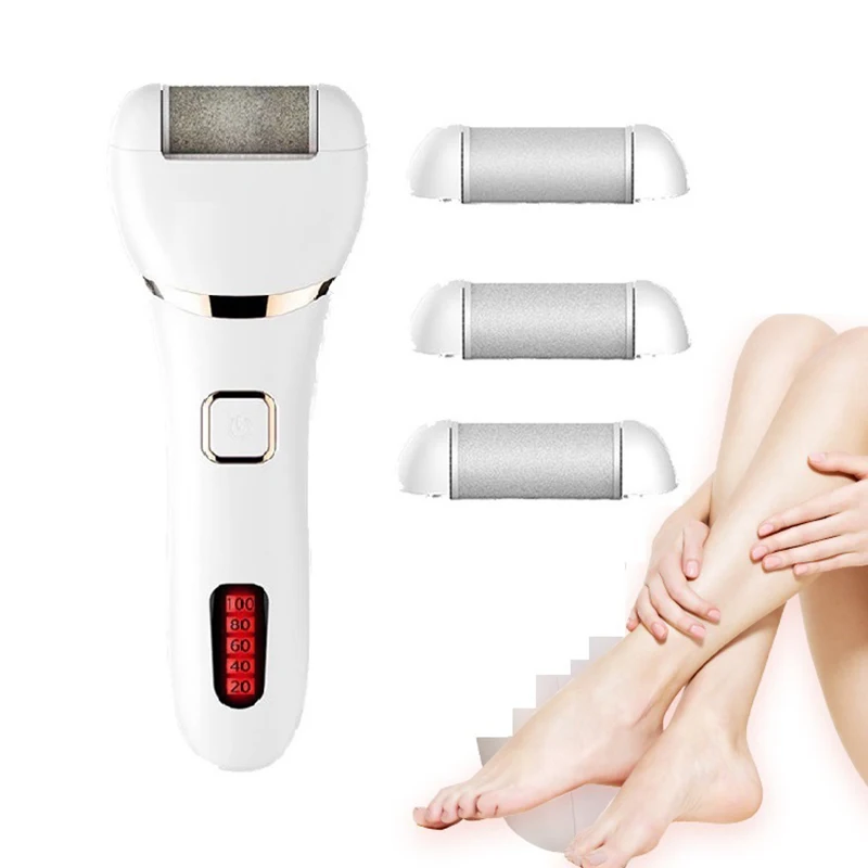 

Electronic Foot File Pedicure Tools Portable Electric Vacuum Foot Grinder Second Gear Adjustment Callus Remover Feet Care