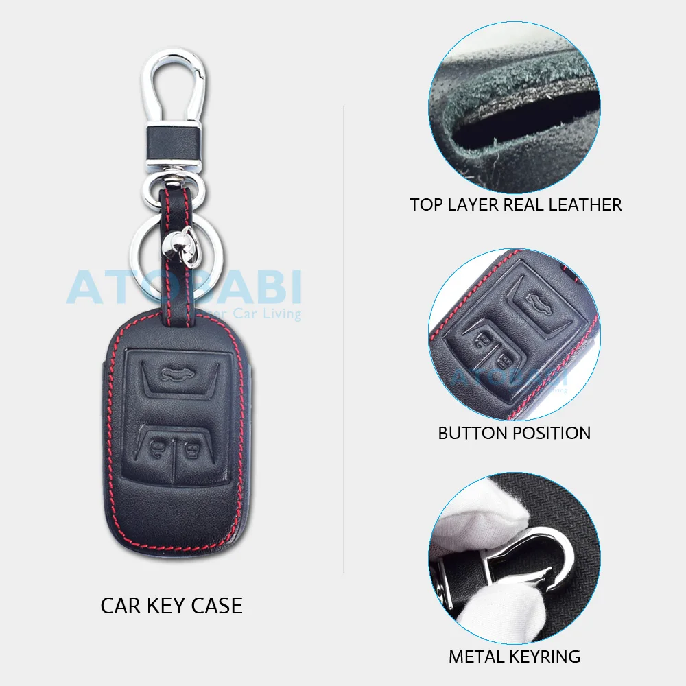 Чехол из натуральной кожи для автомобильных ключей Chery Tiggo 3 5 ARRIZO 7 E3 E5 бонус кнопки