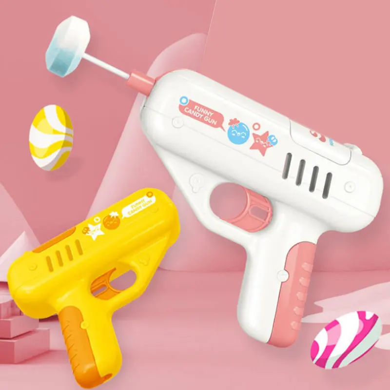 

Candy Gun Sugar Lollipop Gun Sweet Toys Surprise Ideas Gifts Light Storage Toy