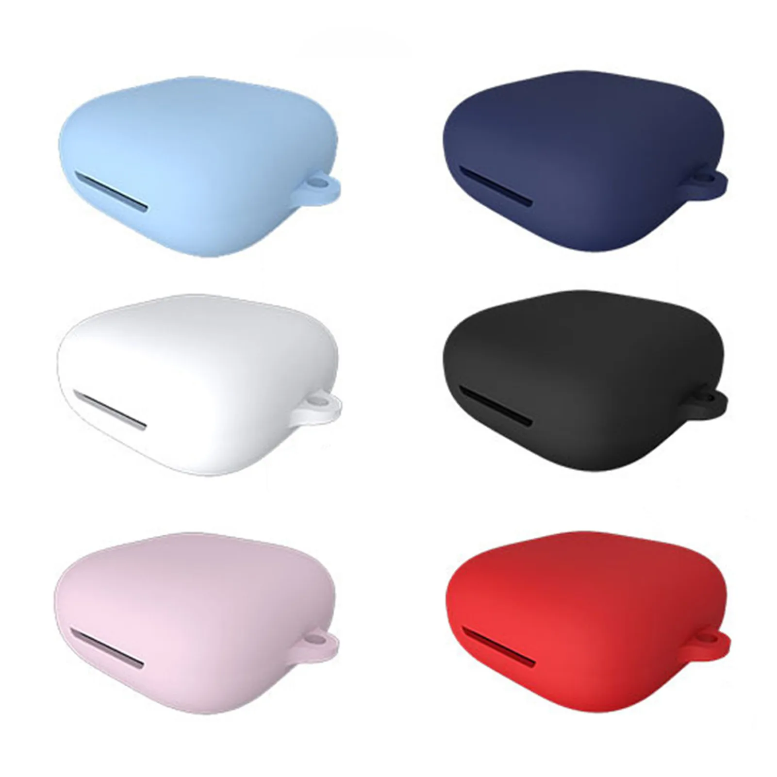 

New Matte Soft Silicone For OPPO Enco W51 Case Charging Cover Sleeve Wireless Headphone Protective Skin Accessories