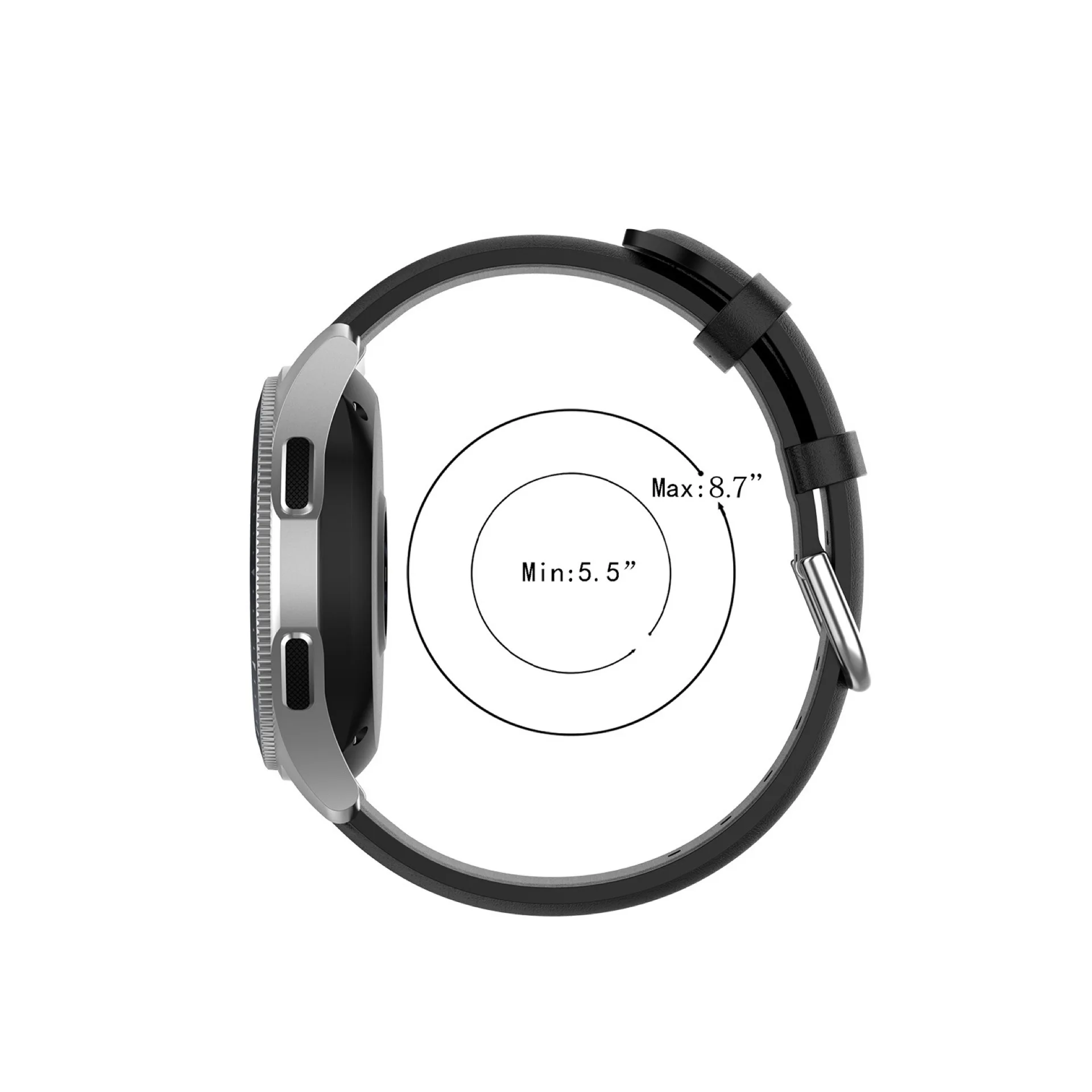 20 мм кожаный ремешок для часов Xiaomi Huami Amazfit GTR 42 мм/BIP/GTS браслет Samsung Galaxy active