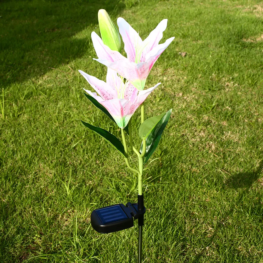 Светодиодный уличный цветочный ландшафтный светильник для газона садовый
