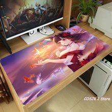 Anime Azur Lane Akagi Kaga Hiryu Houshou Juno Mouse Pad Thicken Laptop Gaming Mice Mat Table Keyboard Mat Anti-Slip Playmat Gift