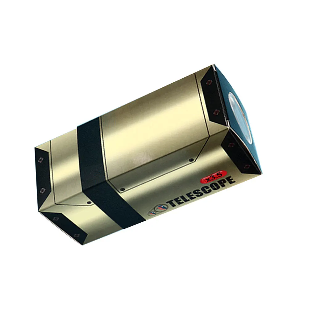 DIY бумажный Телескопический сборка модель перископа научная игрушка изобретение