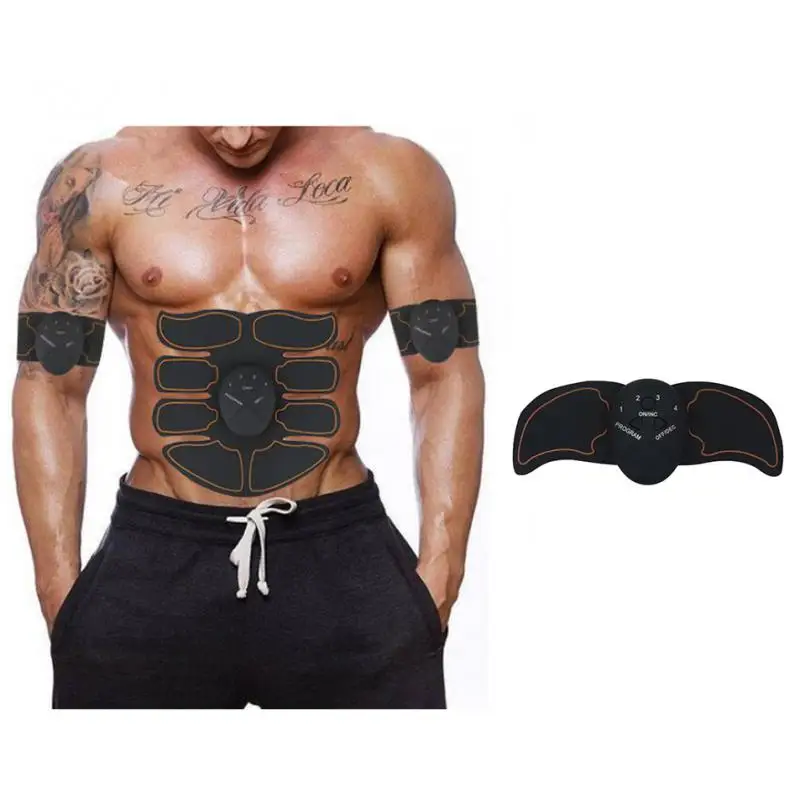ABS Plastic Abdominal Trainer Rechargeable Simulator EMS Training Smart Body Abdomen Muscle Arm/Hip Exerciser | Спорт и развлечения