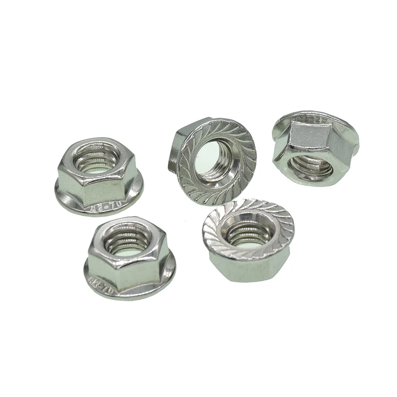M3 M4 M5 M6 M8 M10 M12 M14 M16 304 Stainless Steel DIN6923 Kepnut Hex Flange Nuts | Обустройство дома