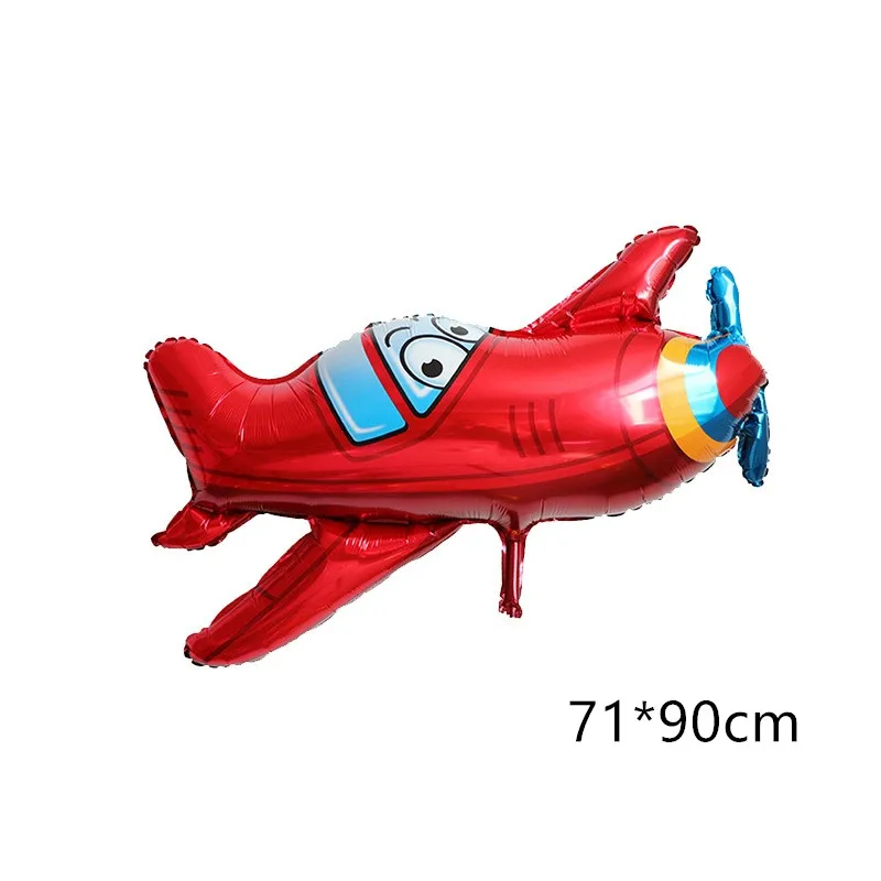Car Ballons Truck Train airplane Foil Balloon police Globos Gift Happy Birthday Boyss Party Decorations Favor Kids car car balls - Цвет: 1pc