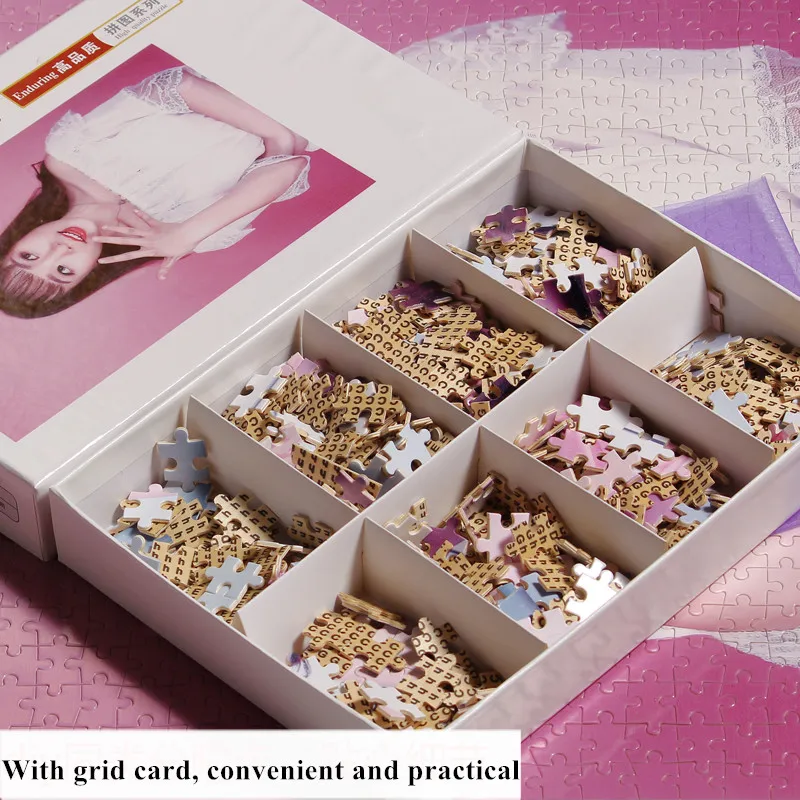 Пазлы деревянные по индивидуальному заказу 1000 индивидуальная мозаика пазлов