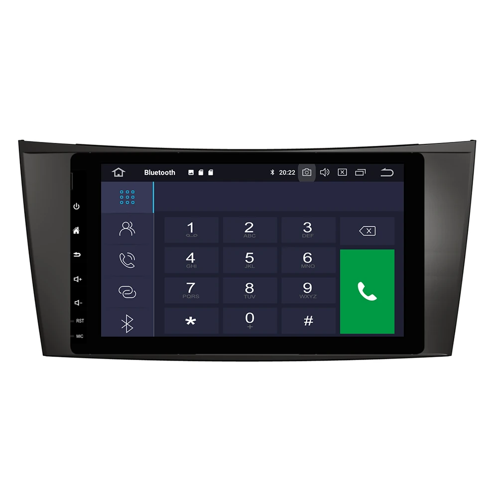 Автомобильный DVD-плеер Android 9 0 GPS навигация IPS для Mercedes Benz W211/w222/W463 головное