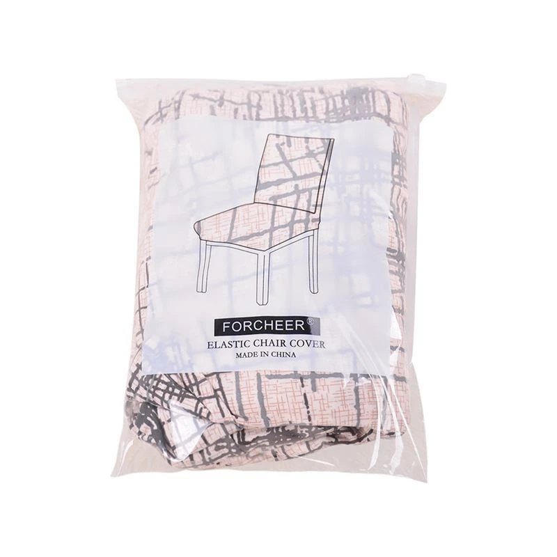 Чехол для стульев с принтом 6 шт. большие эластичные чехлы ресторанов банкетов