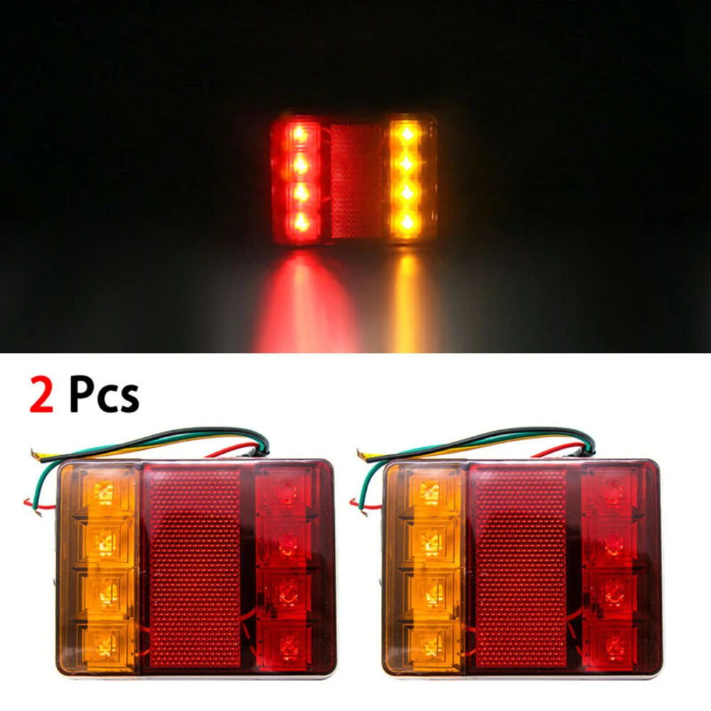 

Brake Turn Signal Light Bulbs Replacement Set Truck Waterproof 12V 2Pcs