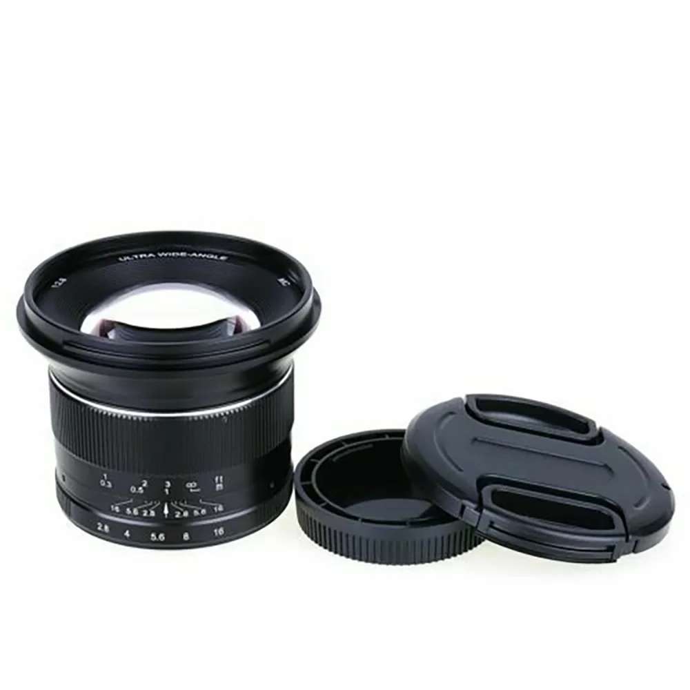 Ручной объектив Kaxinda 12 мм f/2 8 для беззеркальной камеры Canon Sony Fuji M4/3|Объективы