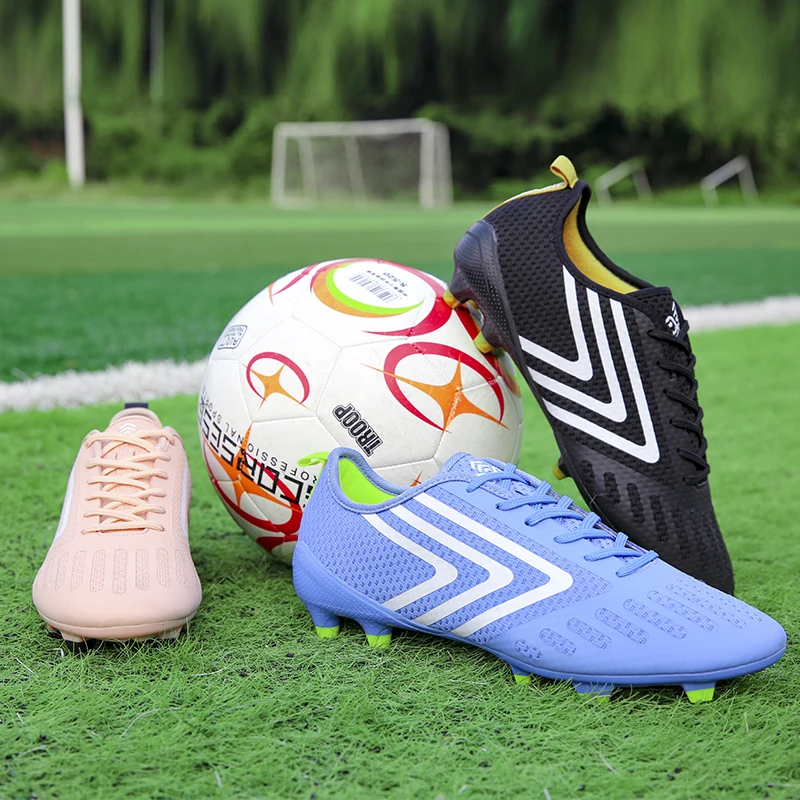 

2021 New Football Boots Men Professional Outdoor Original Adult Soccer Cleats chuteira campo High Quality Fustal Soccer Sneakers