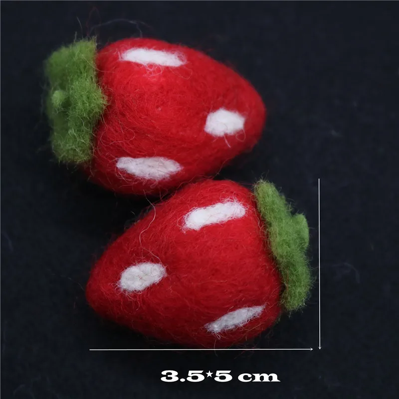 2 шт. шерстяные войлочные милые животные Лось поделки для детей ручной работы